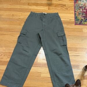 GAP Olive Green Cargo Pants with Utility Pockets